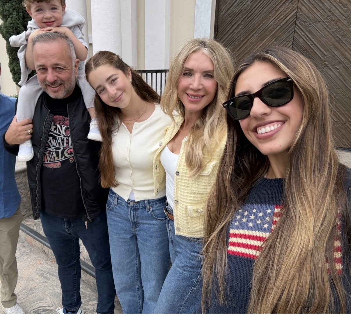 The Valladolid family — three generations together